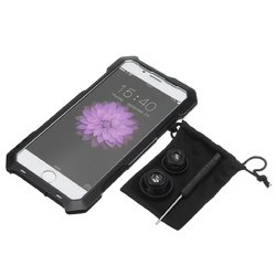 4 In 1 Waterproof Case Wide Angle Macro Fisheye Camera Lens For iPhone 6 / 6s Plus 5.5 Inches 5 4 In 1 Waterproof Case Wide Angle Macro Fisheye Camera Lens For iPhone 6 / 6s Plus 5.5 Inches - Image 5
