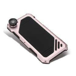 4 In 1 Waterproof Case Wide Angle Macro Fisheye Camera Lens For iPhone 6 / 6s Plus 5.5 Inches 6