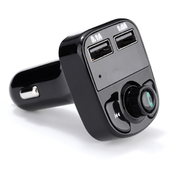 bluetooth 4.0 Dual Usb Ports Call Hands Free Music Playing Car Charger 2