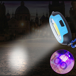 Outdooors COB LED Keychain Lamp Work Light Mini Pocket Torch Money Detector With Carabiner 6 Outdooors COB LED Keychain Lamp Work Light Mini Pocket Torch Money Detector With Carabiner - Image 6