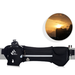 Free Knight Sports Reflective Waist Bag Bottle Pouch iPhone 7 Plus Holder With Earphone Hole 2 Free Knight Sports Reflective Waist Bag Bottle Pouch iPhone 7 Plus Holder With Earphone Hole - Image 2