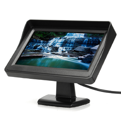 4.3 Inch Car Rear View Kit TFT LCD Monitor LED IR Reversing Camera For Truck Bus 2 4.3 Inch Car Rear View Kit TFT LCD Monitor LED IR Reversing Camera For Truck Bus - Image 2