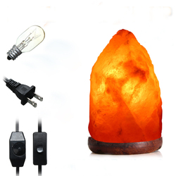 18 X 12CM Himalayan Glow Hand Carved Natural Crystal Salt Night Lamp Table Light With Dimmer Switch 2