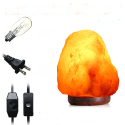 14 X 10CM Himalayan Glow Hand Carved Natural Crystal Salt Night Lamp Table Light With Dimmer Switch 1