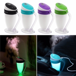 Portable USB Mini Moonlight Cup Humidifier Air Light Face Diffuser Fresher Mist Maker 2