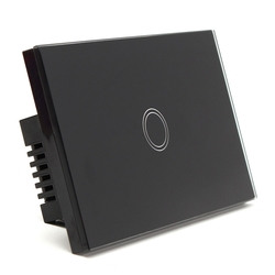 1 Way 1 Gang Crystal Glass Remote Panel Touch LED Light Switch 110V-240V 7 1 Way 1 Gang Crystal Glass Remote Panel Touch LED Light Switch 110V-240V - Image 7