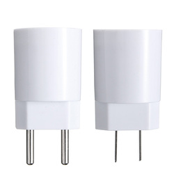 E27 Light Socket To EU/US Plug Holder Adapter Converter For Bulb Lamp 2