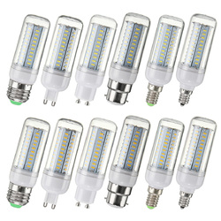 6W Dimmable E27 E14 E12 G9 GU10 B22 SMD4014 LED Corn Bulb Chandelier Light AC110V 2 6W Dimmable E27 E14 E12 G9 GU10 B22 SMD4014 LED Corn Bulb Chandelier Light AC110V - Image 2