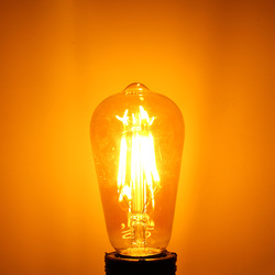E27/B22 4W ST58 LED COB Incandescent Edison Light Lamp Bulb for Home Hotel Decor 7