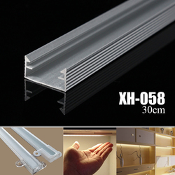 30CM XH-058 Aluminum Channel Holder For LED Strip Light Bar Under Cabinet Lamp 2 30CM XH-058 Aluminum Channel Holder For LED Strip Light Bar Under Cabinet Lamp - Image 2