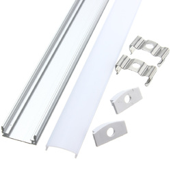 30CM Aluminum Channel Holder For LED Rigid Strip Light Bar Under Cabinet Lamp 5 30CM Aluminum Channel Holder For LED Rigid Strip Light Bar Under Cabinet Lamp - Image 5