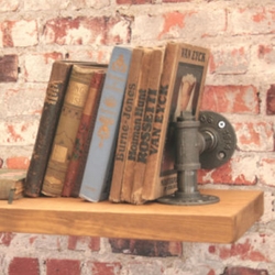 3/4 Inch 2Pcs Iron Shelf Support Flange Industrial Pipe Bracket 130x130mm 4 3/4 Inch 2Pcs Iron Shelf Support Flange Industrial Pipe Bracket 130x130mm - Image 4