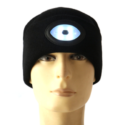 Sports Running 6 LED Beanie Knit Hat Rechargeable Cap Light Camping Climbing Lamp 2 Sports Running 6 LED Beanie Knit Hat Rechargeable Cap Light Camping Climbing Lamp - Image 2