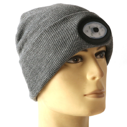 Sports Running 6 LED Beanie Knit Hat Rechargeable Cap Light Camping Climbing Lamp 5 Sports Running 6 LED Beanie Knit Hat Rechargeable Cap Light Camping Climbing Lamp - Image 5