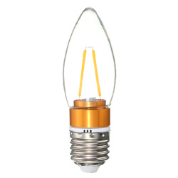 E27 E14 E12 B22 B15 2W Non-Dimmable Edison Filament Incandescent Candle Light Bulb Lamp 110V 2 E27 E14 E12 B22 B15 2W Non-Dimmable Edison Filament Incandescent Candle Light Bulb Lamp 110V - Image 2