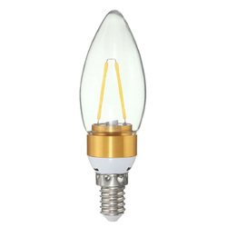 E27 E14 E12 B22 B15 2W Non-Dimmable Edison Filament Incandescent Candle Light Bulb Lamp 110V 3