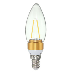 E27 E14 E12 B22 B15 2W Non-Dimmable Edison Filament Incandescent Candle Light Bulb Lamp 110V 3 E27 E14 E12 B22 B15 2W Non-Dimmable Edison Filament Incandescent Candle Light Bulb Lamp 110V - Image 3