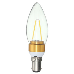 E27 E14 E12 B22 B15 2W Non-Dimmable Edison Filament Incandescent Candle Light Bulb Lamp 110V 5