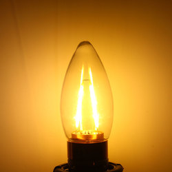 E27 E14 E12 B22 B15 2W Non-Dimmable Edison Filament Incandescent Candle Light Bulb Lamp 110V 7 E27 E14 E12 B22 B15 2W Non-Dimmable Edison Filament Incandescent Candle Light Bulb Lamp 110V - Image 7