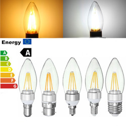 E27 E14 E12 B22 B15 4W 110V Silver Incandescent Candle Light Bulb Home Lighting Decoration 2 E27 E14 E12 B22 B15 4W 110V Silver Incandescent Candle Light Bulb Home Lighting Decoration - Image 2