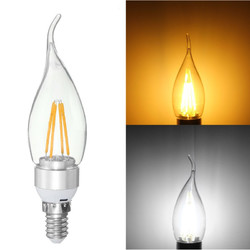 E27 E14 E12 B22 B15 4W Silver Pull Tail Incandescent Light Lamp Bulb Non-Dimmable 110V 6 E27 E14 E12 B22 B15 4W Silver Pull Tail Incandescent Light Lamp Bulb Non-Dimmable 110V - Image 6
