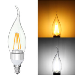 E27 E14 E12 B22 B15 4W Silver Pull Tail Incandescent Light Lamp Bulb Non-Dimmable 110V 7 E27 E14 E12 B22 B15 4W Silver Pull Tail Incandescent Light Lamp Bulb Non-Dimmable 110V - Image 7