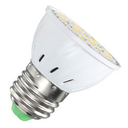 E27 E14 GU10 MR16 3.5W 27 SMD 5730 Non-Dimmable LED Warm White White Spot Lightt Lamp Bulb AC110/220V 4