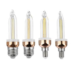 E27 E14 5W Vintage LED COB Ice Filament Edison Lamp Light Bulb White Warm White AC220V 2 E27 E14 5W Vintage LED COB Ice Filament Edison Lamp Light Bulb White Warm White AC220V - Image 2