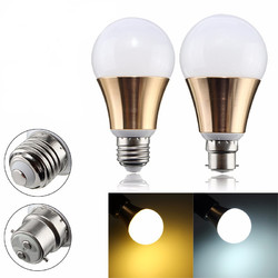 Non-dimmable 7W E27 B22 5730 SMD LED Light Globe Home Lamp Bulb AC85-265V 1