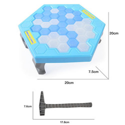 FUNTOK Save Penguin Ice Kids Puzzle Game Break Ice Block Hammer Trap Party Toy Pretend Icebreaker 7 FUNTOK Save Penguin Ice Kids Puzzle Game Break Ice Block Hammer Trap Party Toy Pretend Icebreaker - Image 7
