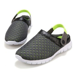 IPRee?„? Plus Size Outdoor Mesh Slippers Breathable Sandals Summer Beach Casual Lazy Shoes 1