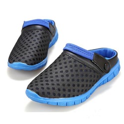 IPRee?„? Plus Size Outdoor Mesh Slippers Breathable Sandals Summer Beach Casual Lazy Shoes 6