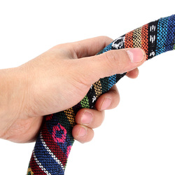 15/38cm Universal Car Steel Ring Wheel Cover Natural Fiber Wrap Colorful Non-slip 4 15/38cm Universal Car Steel Ring Wheel Cover Natural Fiber Wrap Colorful Non-slip - Image 4