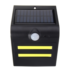Solar Power COB LED PIR Motion Sensor Waterproof Wall Light Outdoor Garden Path Lamp 4 Solar Power COB LED PIR Motion Sensor Waterproof Wall Light Outdoor Garden Path Lamp - Image 4