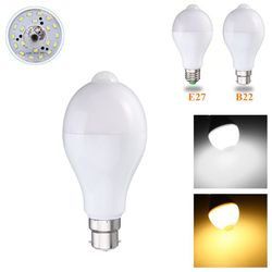 E27 B22 12W SMD5730 24LEDs Infrared Motion Sensor + Light Control Induction Light Bulb AC85-265V 2 E27 B22 12W SMD5730 24LEDs Infrared Motion Sensor + Light Control Induction Light Bulb AC85-265V - Image 2