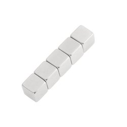 5Pcs 5x5x5mm N42 Cube Magnetic Powerful Creative NdFeB Toys For Kid Adult DIY 2
