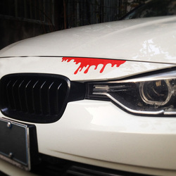 Funny Red Blood Drop Stickers Vinyl Decal for Car Motor Tail Light Window Bumper Decoration 6 Funny Red Blood Drop Stickers Vinyl Decal for Car Motor Tail Light Window Bumper Decoration - Image 6