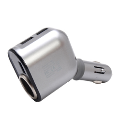 DC 12-24V Car Cigarette Lighter Socket Adapter With 3 USB Port Car Charger 5 DC 12-24V Car Cigarette Lighter Socket Adapter With 3 USB Port Car Charger - Image 5