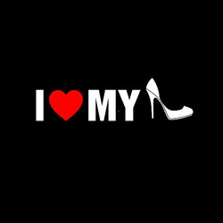 I Love My Shoes Reflective Warning Label Car Stickers Auto Truck Vehicle Motorcycle Decal 2 I Love My Shoes Reflective Warning Label Car Stickers Auto Truck Vehicle Motorcycle Decal - Image 2