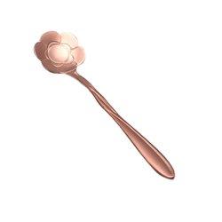KC-FS03 Rose Gold Flower Shape Stainless Steel Coffee Sugar Spoon Scoop Tea Spoon Tableware 5 KC-FS03 Rose Gold Flower Shape Stainless Steel Coffee Sugar Spoon Scoop Tea Spoon Tableware - Image 5