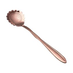 KC-FS03 Rose Gold Flower Shape Stainless Steel Coffee Sugar Spoon Scoop Tea Spoon Tableware 6 KC-FS03 Rose Gold Flower Shape Stainless Steel Coffee Sugar Spoon Scoop Tea Spoon Tableware - Image 6