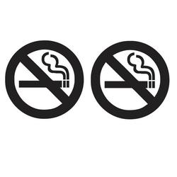 22x10cm No Smoking Reflective Car Stickers Auto Truck Vehicle Motorcycle Decal 1