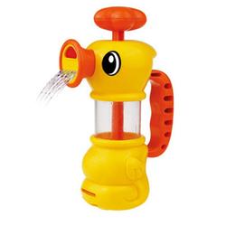 Cikoo Children Summer Bathing Water Manual Pumping Small Yellow Duck Cute Bath Toys