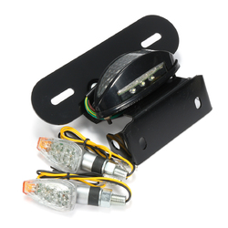 Motorcycle LED Rear Tail Brake Stop Turn Indicator Light with License Plate Bracket 3 Motorcycle LED Rear Tail Brake Stop Turn Indicator Light with License Plate Bracket - Image 3