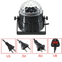 ARILUX?® 5W Mini RGB LED Party Disco Club Light Crystal Magic Ball Effect Stage Light for Christmas 2 ARILUX?® 5W Mini RGB LED Party Disco Club Light Crystal Magic Ball Effect Stage Light for Christmas - Image 2