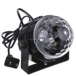 ARILUX?® 5W Mini RGB LED Party Disco Club Light Crystal Magic Ball Effect Stage Light for Christmas 3 ARILUX?® 5W Mini RGB LED Party Disco Club Light Crystal Magic Ball Effect Stage Light for Christmas - Image 3