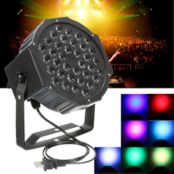 36W RGB LED Stage Light PAR DMX-512 Light Laser Projector Party DJ Light 1