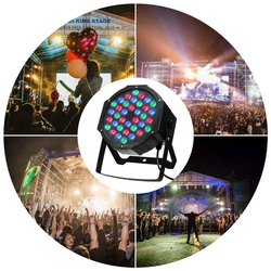 36W RGB LED Stage Light PAR DMX-512 Light Laser Projector Party DJ Light 2 36W RGB LED Stage Light PAR DMX-512 Light Laser Projector Party DJ Light - Image 2