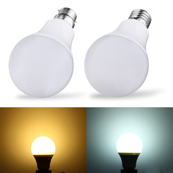 E27 B22 5W 10LEDs Warm White Pure White Light Control Bulb No Flicker Energy Saving AC85-265V 2 E27 B22 5W 10LEDs Warm White Pure White Light Control Bulb No Flicker Energy Saving AC85-265V - Image 2