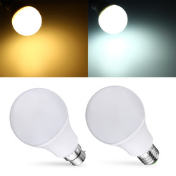 E27 B22 5W 10LEDs Warm White Pure White Light Control Bulb No Flicker Energy Saving AC85-265V 3 E27 B22 5W 10LEDs Warm White Pure White Light Control Bulb No Flicker Energy Saving AC85-265V - Image 3